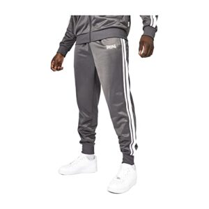 Lonsdale Mens 2S Closed Hem Poly Tracksuit Pants
