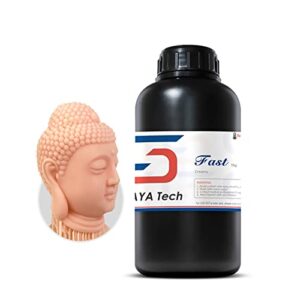 Siraya Tech Fast ABS-Like 3D Printer Resin 405nm UV-Curing Non-Brittle High Precision 3D Printing Liquid Standard Photopolymer Resin for LCD DLP 3D Printing(Creamy