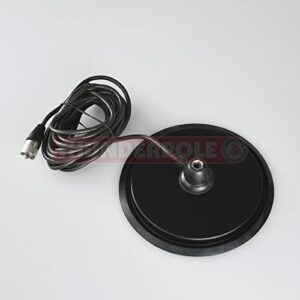 CB Radio Magnetic Antenna Mount | Thunderpole 7" Turbo Mag Mount | 3/8 Thread