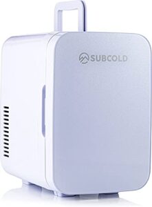 Subcold Ultra 6 Mini Fridge Cooler & Warmer | 3rd Gen | 6L capacity | Compact
