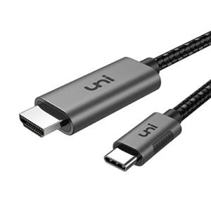 uni USB C to HDMI Cable 4K@60Hz for Home Office 3ft 2 Pack