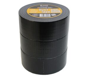 The Packing Box Black Gaffer Tape - Pack of 3