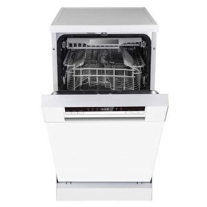 Hisense HS520E40WUK Slimline 11 Places Free Standing Dishwasher White with 15 Minutes Quick Wash            [Energy Class E]