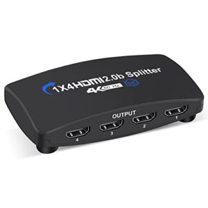 4K@60Hz HDMI Splitter 1 in 4 Out