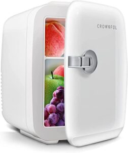 CROWNFUL Mini Fridge