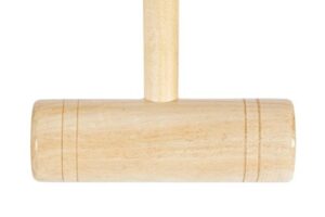Uber Games Family Croquet Mallet 24 Inch Handle With A Hardwood Head. Childrens Croquet Mallet Youth Mallet Small Croquet Malle