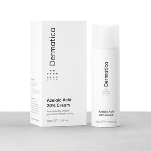 Dermatica Clarifying Azelaic Acid 20% Cream | Lightweight and Fragrance Free | Gentle and Effective for all Skin Types (30ml)