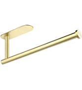 KES Kitchen Roll Holder Under Cabinet, Kitchen Paper Towel Holder Screw Mounted, Kitchen Tissue D...