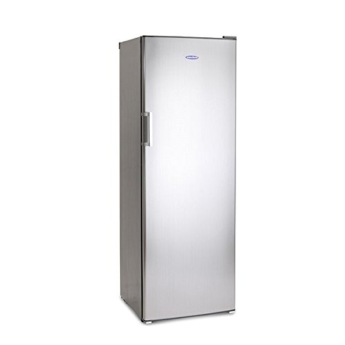 IceKing RL340SE Tall Freestanding 340 Litre Silver Larder Fridge            [Energy Class E]