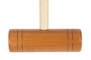 Uber Games Family Croquet Mallet 28 Inch Handle With A Hardwood Head. Childrens Croquet Mallet Youth Mallet Small Croquet Malle