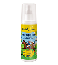 Hair detangler, grapefruit and organic tea tree