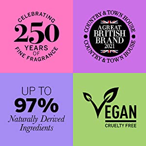 Vegan, British Brand, Naturally Derived Ingredients