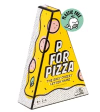 P For Pizza, big potato, board game for kids and adults