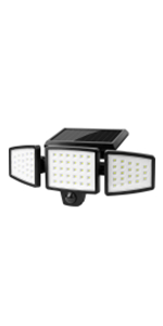solar security light