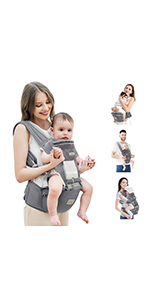 Baby Carrier Grey