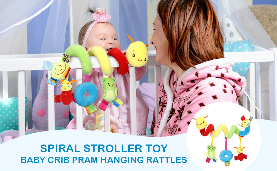 Ringing Bell Stroller Crib Cot Toy
