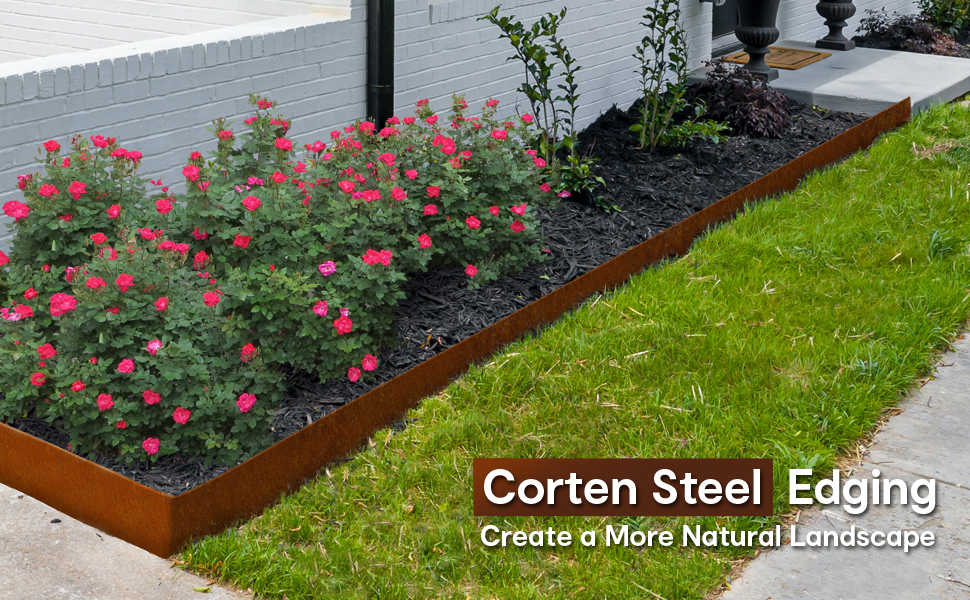 Cor-Ten Steel Landscape Edging