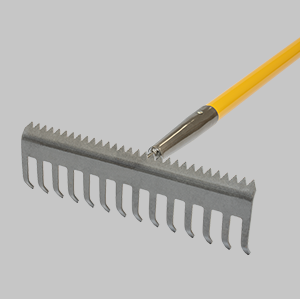 Sharp-Edge Soil Rake Header Image