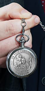 On Your Christening Day Godson St.Christopher