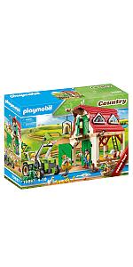 packshot of playmobil 70887 Farm with Small Animals toy