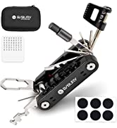BIBURY EDC Multitool, 10 in 1 Pocket Size EDC Key Ring Multi Tool, Swiss Army Type Multitools wit...