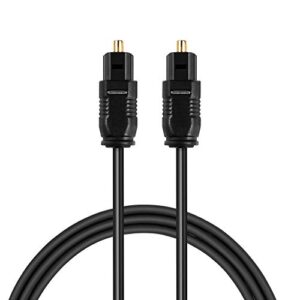 MMOBIEL Optical Digital Audio Cable - Toslink Male S/PDIF Cable 1M for PS4