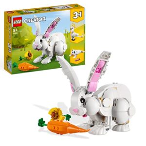LEGO 31133 Creator 3in1 White Rabbit Animal Toy Building Set