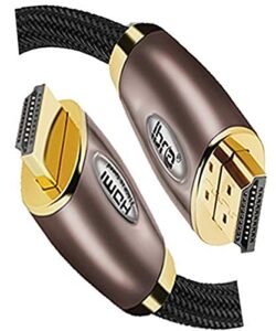 8K / 4K HDMI Cable 2M HDMI Lead-Ultra High-Speed 18Gbps HDMI 2.0b Cord 4K@60Hz 8K@60Hz Support Fire TV