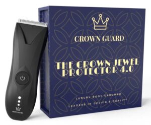 Crown Guard Luxury Manscape Tool - The Crown Jewel Protector 4.0: Premium Balls Trimmer for Men
