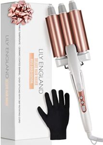 3 Barrel Mermaid Hair Waver by Lily England