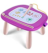 Smasiagon Magnetic Drawing Board for Kids, Colorful Erasable Magna Doodle Pad for Toddlers Boys A...