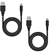5 in 1 Charger Cable for for Nintendo DS Lite/New 3DS XL,3DS XL,2DS,Dsi XL/NDS/GBA SP/Wii U,Mcbze...
