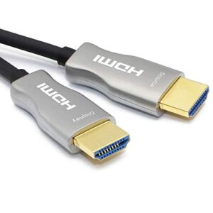 LYW 10m HDMI Fibre Optic Cable 4K 60Hz HDMI 2.0 18Gbps Support ARC HDR HDCP 2.2 3D Dolby Vision for Blu-ray/TV BOX/HDTV / 4K Projector/Home Theate
