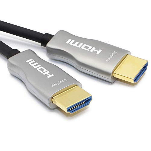 LYW 10m HDMI Fibre Optic Cable 4K 60Hz HDMI 2.0 18Gbps Support ARC HDR HDCP 2.2 3D Dolby Vision for Blu-ray/TV BOX/HDTV / 4K Projector/Home Theate