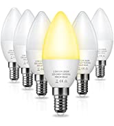 Fulighture GU10 LED Bulbs [5 Pack], Cool White, 6W Spotlight Bulbs (55W Halogen Bulbs Equivalent)...