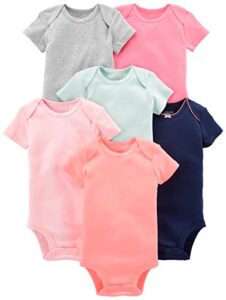 Simple Joys by Carter's Baby Girls' Short-Sleeve Bodysuit