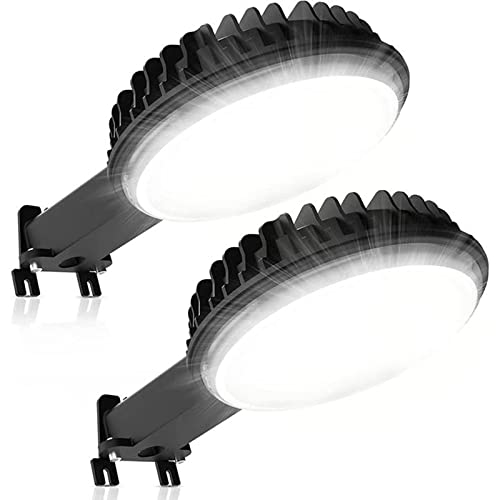 2pcs 150W LED Barn Light Dusk to Dawn 18000LM Outdoor Lighting Barn Lights with Photocell 6500K IP65 Waterproof Area Street Light for Farmhouse Barns Garage Yard Warehouse Security Lighting (2 PACK)            [Energy Class A++]