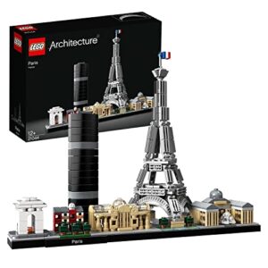 LEGO 21044 Architecture Paris Model Building Set with Eiffel Tower and The Louvre Model