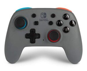 PowerA Nano Enhanced Wireless Controller for Nintendo Switch – Grey-Neo
