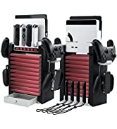 Mcbazel Wall Mount for Swith OLED/ NS Switch, Switch Wall Mount Bracket,Wall Hanger Hooks for Swi...