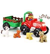 Edulike Dinosaur RC Stunt Car with Lights, 360° High Speed Rotation, 2.4 Ghz Dual Engine Remote C...