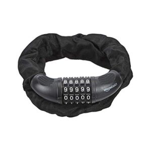 Amazon Basics 5-Digit Bike Lock Chain Cable