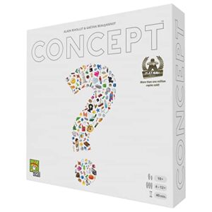 Repos Production | Concept | Board Game | Ages 10+ | 4 to 12+ Players | 40 Minutes Playing Time