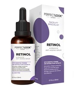 Perfect Look London Retinol Serum for face with Hyaluronic Acid