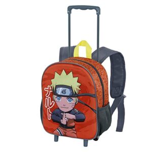 Naruto Chikara-Small 3D Backpack with Wheels
