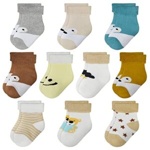 TRAMLE Baby Boys Socks Thick Terry Socks
