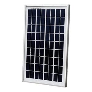 ECO-WORTHY 10W Solar Panel 10 Watt 12 Volt Pv Solar Module Solar Cell for 12 Volt battery Charge
