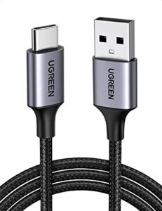 UGREEN USB C Cable 3A Type C Fast Charger Cable Compatible with Galaxy S23 Ultra S22 S21 A53 M13 Pixel 7 Redmi Note 11 Nokia X30 iPad Pro 2021 (1M)
