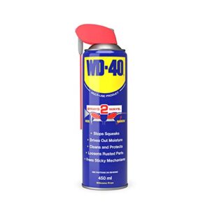 WD-40 Multi-Use Product Smart Straw 450 ml - The Ultimate All-Purpose Lubricant for Home & Workshop Use