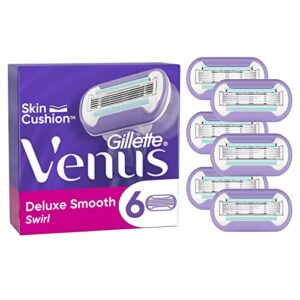 Gillette Venus Deluxe Smooth Swirl Razor Blades Women